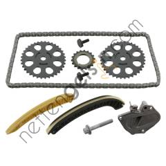 SWAG 99130607 EKSANTRIK ZINCIR SETI CORDOBA IBIZA FABIA ROOMSTER POLO 1,2 12V AZQ BME BXV BZG CEVA 00>10  VW-AUDI-SEAT-SKODA BİNEK MOTOR ZINCIR SETI