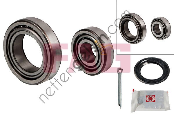 FAG 713644510 ARKA TEKER RULMANI CORSA B ASTRA F VECTRA A TIGRA  OPEL BİNEK PORYA RULMANI