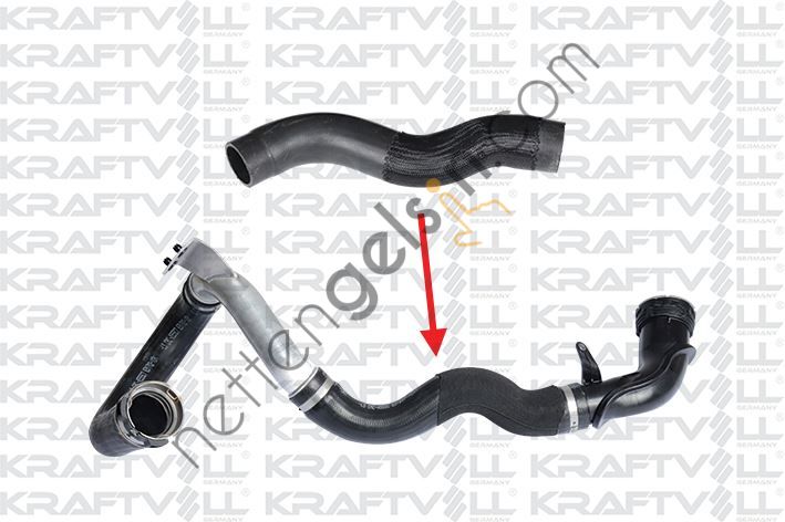 KRAFTVOLL 10031212 TURBO HORTUMU PLASTIK VE METAL PARCA HARIC MOKKA 1,6 CDTI 4×4  OPEL BİNEK TURBO HORTUMU