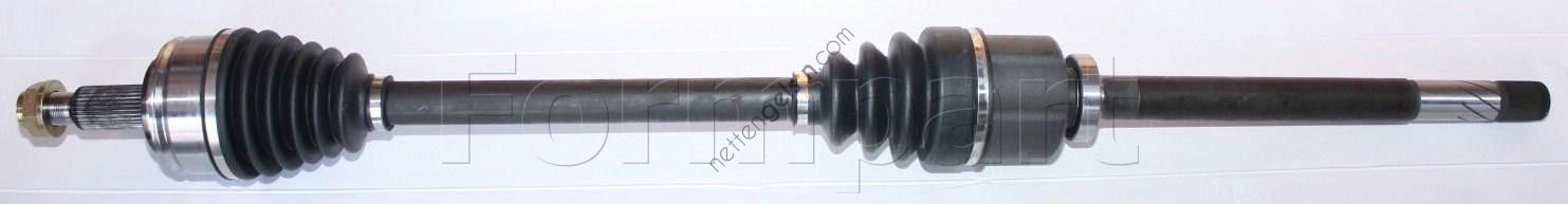FORMPART 22380085&sol;S ON AKS KOMPLE SAG MASTER III 2,3 DCI 6 VITES 09> (DIS FREZE:31 IC FREZE:39 UZUNLUK:1075)  RENAULT BİNEK AKS MİLİ