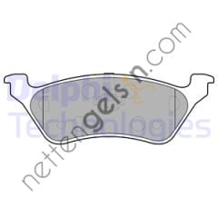 DELPHI LP1694 ARKA FREN BALATASI CHRYSLER VOYAGER IV 00>08  CHRYSLER BİNEK FREN BALATASI