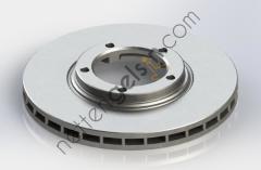 KRAFTVOLL 07040187 ON FREN DISK AYNASI HAVALI HYUNDAI STAREX 2.5 TCI 97-02  HYUNDAI BİNEK FREN DİSKİ