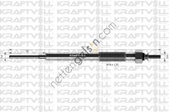 KRAFTVOLL 05030073 KIZDIRMA BUJISI 11V ISUZU D MAX 2.5-3.0 DITD 4x4 (8DH)  ISUZU BİNEK BUJİ