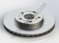 KRAFTVOLL 07040194 ON FREN DISK (AYNASI) TOYOTA AVENSIS 97>02 (260X5)  TOYOTA BİNEK FREN DİSKİ