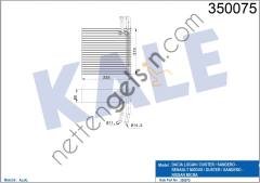 KALE 350075 EVAPORATOR MICRA LHD  NISSAN BİNEK EVAPARATOR
