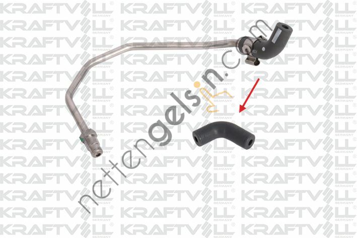 KRAFTVOLL 10031255 TURBO MANIFOLD BORUSU HORTUMU METAL BORU HARIC  RENAULT BİNEK TURBO HORTUMU