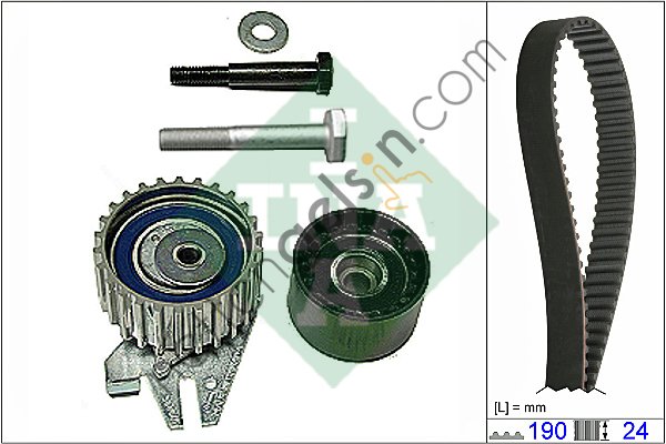 INA 530062210 TRIGER EKSANTRIK GERGI SETI DOBLO III BRAVO II ZAFIRA B ASTRA H VECTRA C SIGNUM Z19DTH  FIAT BİNEK TRİGER SETİ