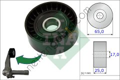 INA 531086610 ALTERNATOR GERGI RULMANI PARTNER TEPEE BERLINGO C3 C3 PICASSO C4 P207 P308 P3008 RCZ 1.4 1.6 (EP6C)  PEUGEOT-CITROEN BİNEK ALTERNATÖR GERGİ RULMANI