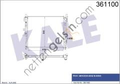KALE 361100 RADYATOR M-SERISI (W163) 610x548x36  MERCEDES BİNEK MOTOR SU RADYATORU