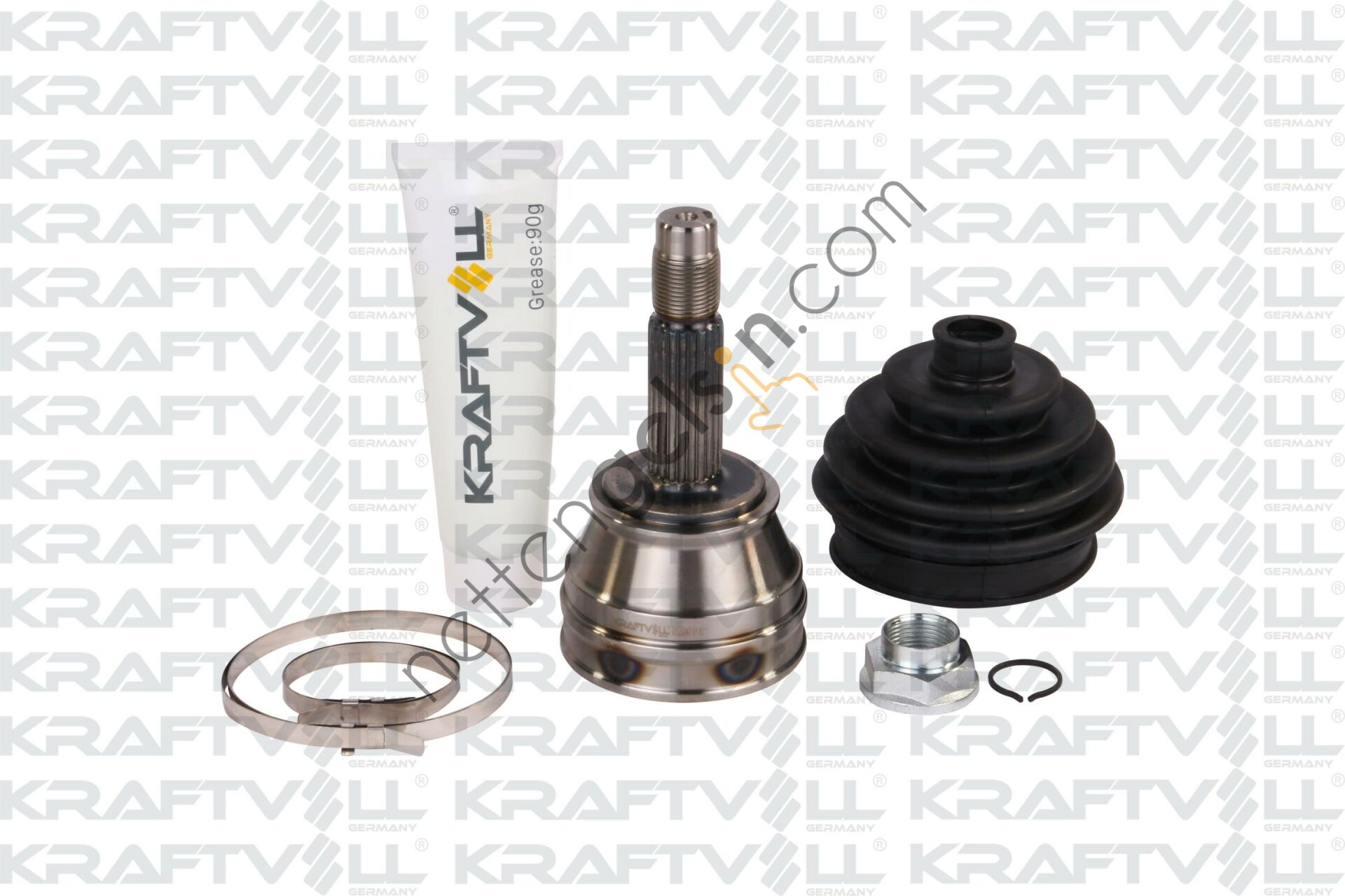 KRAFTVOLL 01020047 AKS KAFASI TAMIR TAKIMI PALIO ALBEA (TEKERLEK TARAFI DIS FREZE: 22, TEKERLEK TARAFI IC FREZE: 20, CONTA CAPI: 52 MM, UZUNLUK: 151,5 MM) 1,2 1,4  FIAT BİNEK AKS KAFASI