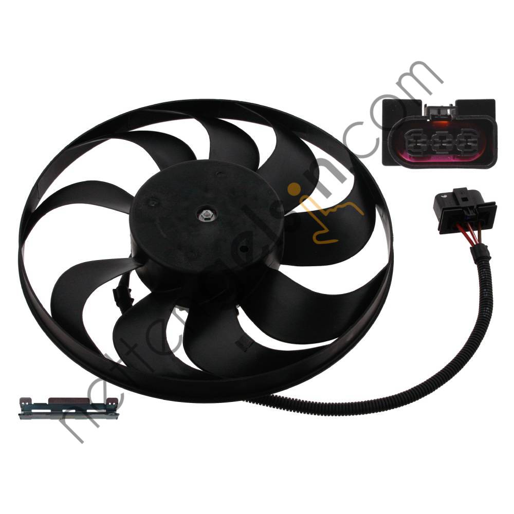 SWAG 30932630 FAN MOTORU 290mm BORA 99>05 GOLF IV 98>06 LEON 00>06 TOLEDO 99>04 AQN BDE ARL AUE  VW-AUDI-SEAT-SKODA BİNEK FAN MOTORU