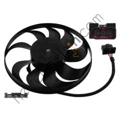 SWAG 30932630 FAN MOTORU 290mm BORA 99>05 GOLF IV 98>06 LEON 00>06 TOLEDO 99>04 AQN BDE ARL AUE  VW-AUDI-SEAT-SKODA BİNEK FAN MOTORU