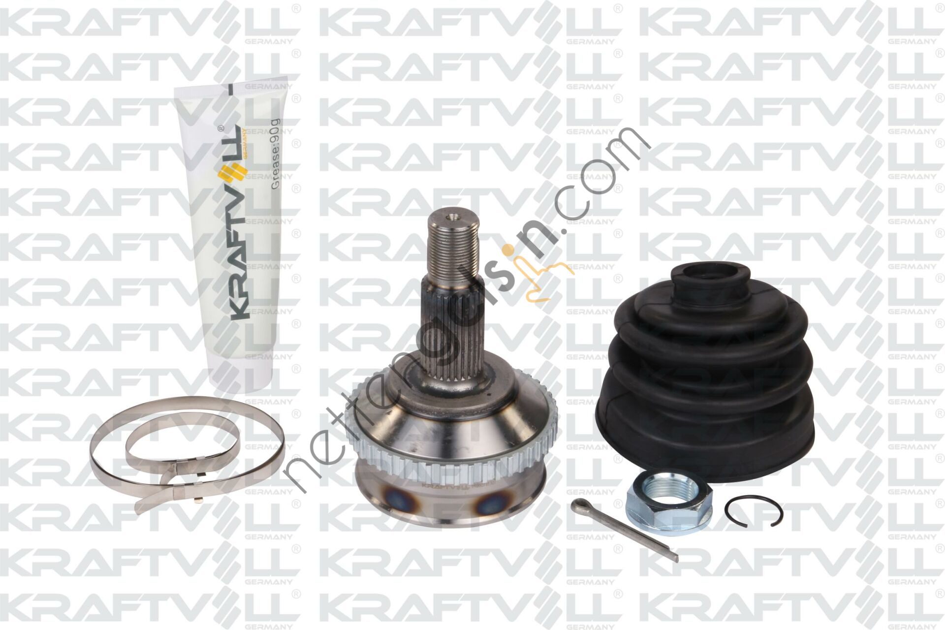 KRAFTVOLL 01020037 AKS KAFASI DIS SAG &sol; SOL EXPERT JUMPY SCUDO XUD9 DW8 BE3 BE3R SNZ, P806 EVASION XU7JP (1,8 8V) XU10J2 (2,0 8V) EW10J4 (2,0 16V) &sol; (DIS FREZE:27 , TEKER TARAFI IC FREZE:34 BOY:137MM) ABSLI:48 DIS 95=>  PEUGEOT-CITROEN BİNEK AK