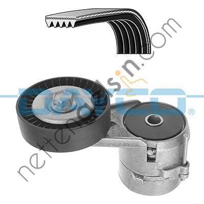 DAYCO KPV405 KANALLI KAYIS SETI  OPEL BİNEK ALTERNATÖR GERGİ RULMANI