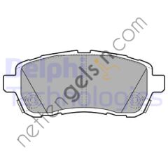 DELPHI LP2306 FREN BALATASI ON DAIHATSU MATERIA / FORD FIESTA-FIESTA VAN / MAZDA 2 / SUBARU JUSTY / SUZUKI SWIFT  FORD BİNEK FREN BALATASI