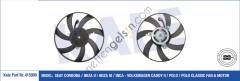 KALE 415900 FAN MOTORU (120W 302MM) CORDOBA IBIZA II IBIZA III INCA CADDY II POLO / CLASSIC  VW-AUDI-SEAT-SKODA BİNEK FAN MOTORU