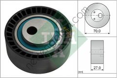 INA 531014810 ALTERNATOR GERGI RULMANI P206 P306 P304 P406 P605 P607 EXPERT PARTNER BERLINGO JUMPY SCUDO 1,9D 94> OLCU: (10*70*29,5)  PEUGEOT-CITROEN BİNEK ALTERNATÖR GERGİ RULMANI