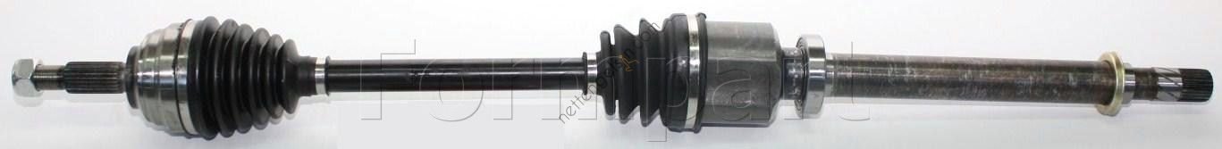FORMPART 22380049/S ON AKS KOMPLE SAG MEGANE II 1,5 DCI 02 09 (DIS FREZE:23 IC FREZE:26 UZUNLUK:675)  RENAULT BİNEK AKS MİLİ