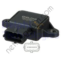 DELPHI SS10563-12B1 GAZ KELEBEK SENSORU ACCENT 00-03 / MICRA 92-00 K11 1,0  HYUNDAI BİNEK