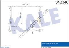 KALE 342340 MOTOR SU RADYATORU A4 / A5 / A6 / Q3 / Q5 1,8 TFSI / 2,0 TDI / 2,0 TFSI / 2,0 TDI OUATTRO 07>  VW-AUDI-SEAT-SKODA BİNEK MOTOR SU RADYATORU