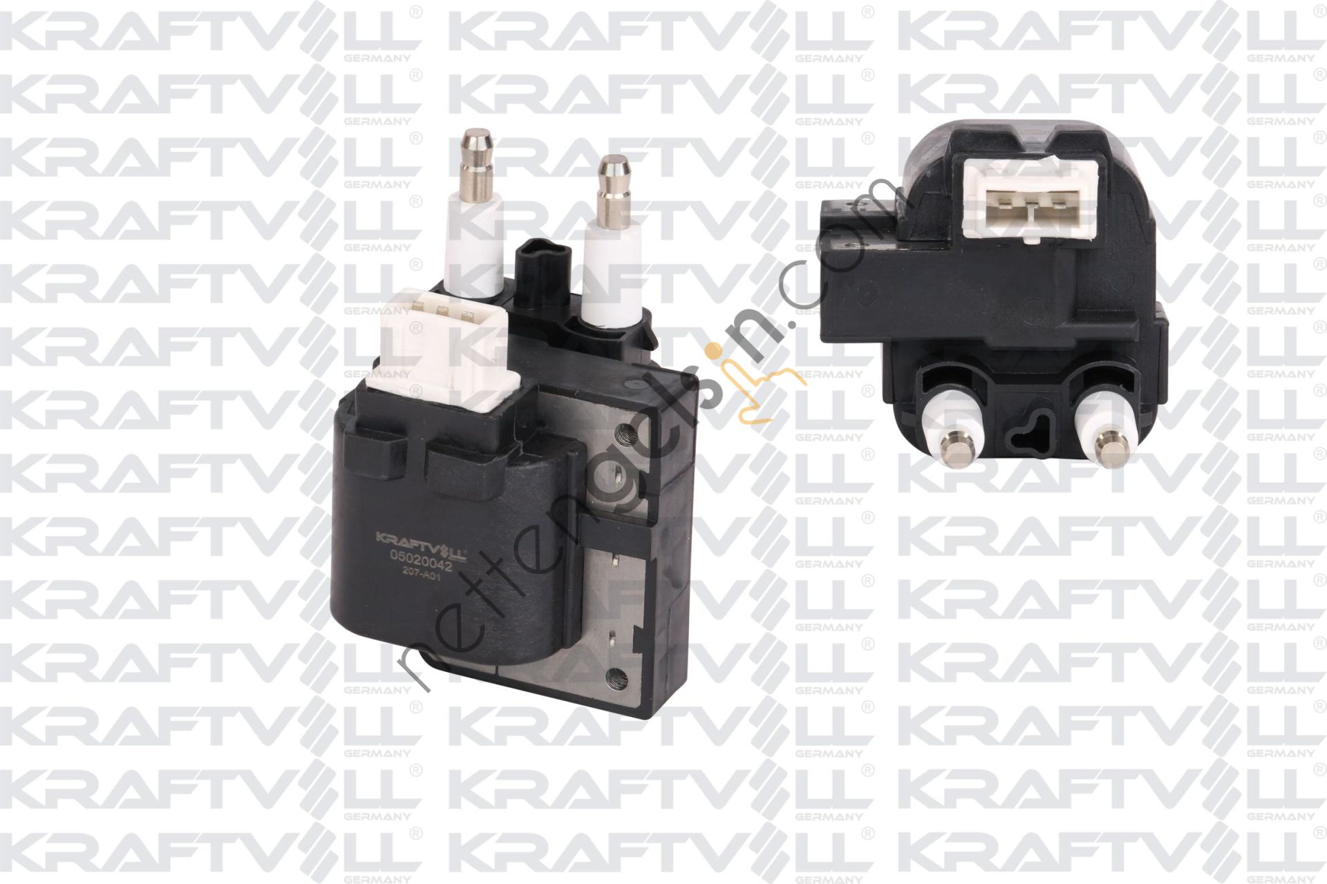 KRAFTVOLL 05020042 ATESLEME BOBINI LAGUNA I 2,0 SAFRANE II 2,0 VOLVO S40 I ,6,1,8,2,0 V40 1,6,1,8,2,0  RENAULT BİNEK ATEŞLEME BOBİNİ