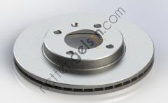 KRAFTVOLL 07040227 ON FREN AYNASI GOLF PASSAT JETTA I / II / III 1.6 / 1.6D / 1.6TD / 1.8 / 1.9 / 1.9TD 83>95  VW-AUDI-SEAT-SKODA BİNEK FREN DİSKİ