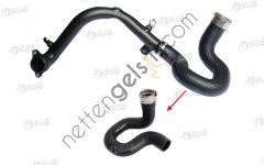 IBRAS 13136 TURBO HORTUMU (PLASTIK PARCA HARIC) 1.6 MULTIJET FIAT 500 L EGEA  FIAT BİNEK TURBO HORTUMU