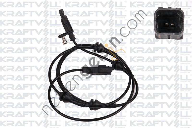 KRAFTVOLL 05090133 ABS KABLOSU SENSORU ARKA 407 C5 III C6 3.0 V6 2.2HDI 2.7HDI 1.8 2.0 1.6HDI 2.0HDI 04>  PEUGEOT-CITROEN BİNEK ABS SENSORU