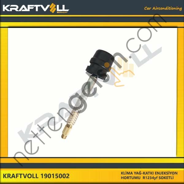 KRAFTVOLL 19015002 KLIMA YAG VEYA KATKI ENJEKSIYON HORTUMU R1234yf SOKETLI  GENEL BİNEK KLİMA HORTUMU