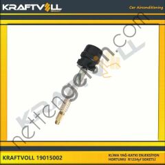 KRAFTVOLL 19015002 KLIMA YAG VEYA KATKI ENJEKSIYON HORTUMU R1234yf SOKETLI  GENEL BİNEK KLİMA HORTUMU