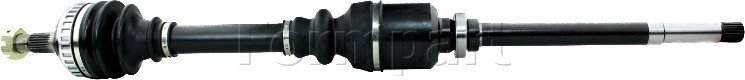 FORMPART 21380048/S AKS SAG KOMPLE PARTNER-BERLINGO-ZX-XSARA(I-II)-XSARA PICASSO (DIS FREZE:25 IC FREZE:24 BOY: 871MM) X  PEUGEOT-CITROEN BİNEK AKS MİLİ