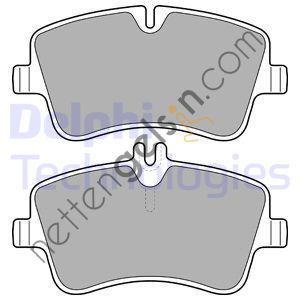 DELPHI LP1696 ON FREN BALATASI MERCEDES 203-209 C180 04-  MERCEDES BİNEK FREN BALATASI