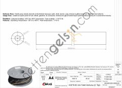 IBRAS 68427 4.0mm x 9.0mm UNIVERSAL YAKIT HORTUMU ( MAKARALI )C TIPI  GENEL BİNEK RULO HORTUM