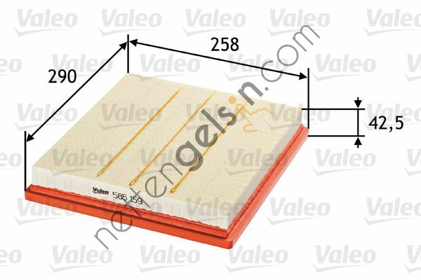 VALEO 585159 HAVA FILTRESI OPEL INSIGNIA  OPEL BİNEK HAVA FİLTRESİ