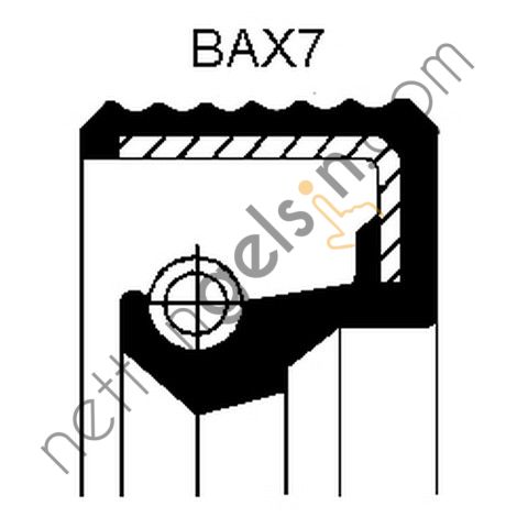 CORTECO 82033415 KECE 145x175x15 BAVIX7 FPM 1033415  MERCEDES AĞIR VASITA