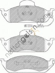 FERODO FDB1400 FREN BALATASI ON ML-CLASS W163 98>05  MERCEDES BİNEK FREN BALATASI
