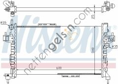 NISSENS 63094 RADYATÖR OPEL CORSA C-COMBO C Z13DT (BRAZING) 1300259 OPEL