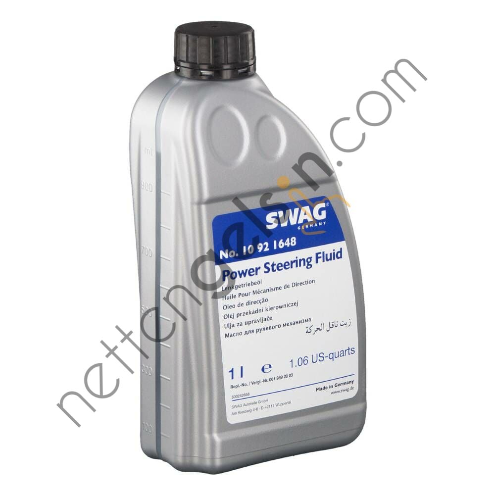 SWAG 10921648 MERKEZI HIDROLIK YAG MERCEDES C-CLASS (MODEL 203) CLC (MODEL 203) E-CLASS (MODEL 210)  YAĞ & ANTİFİRİZ BİNEK HIDROLIK DIREKSIYON YAGI