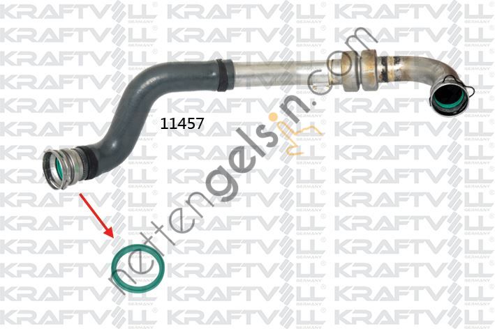 KRAFTVOLL 10031392 TURBO HORTUM CONTASI MEGANE III 1.5 DCI, FLUENCE 1.5 DCI  RENAULT BİNEK