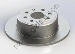 KRAFTVOLL 07040247 ARKA FREN DISKI (4 BIJON) VECTRA B 1,6I 16V 1,7 TD 1,8I 16V 95 >  OPEL BİNEK FREN DİSKİ