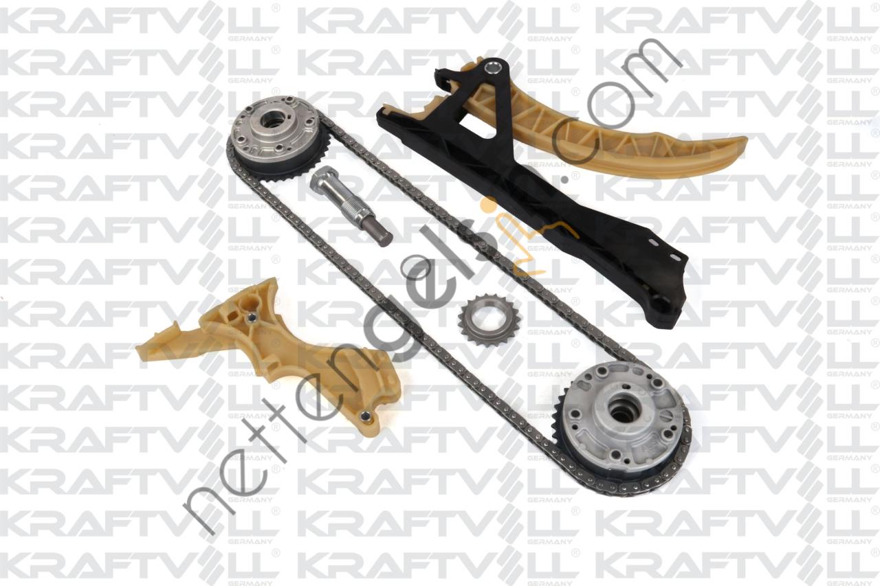 KRAFTVOLL 12100014 EKSANTRIK ZINCIR SETI BMW E46 E60 E81 E87 E88 E90 N42 N43 N46  BMW BİNEK MOTOR ZINCIR SETI