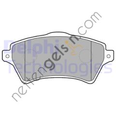 DELPHI LP1652 ON FREN BALATASI FREELANDER 2,0TD4 11/00-->  LAND ROVER BİNEK FREN BALATASI