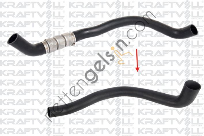 KRAFTVOLL 10031400 TURBO HORTUMU BUYUK TRANSIT V347 2,2TDCI 06->  FORD BİNEK TURBO HORTUMU