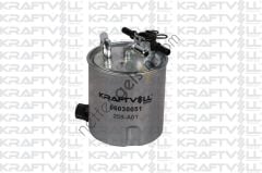KRAFTVOLL 06030051 MAZOT FILTRESI MEGANE II 05> &sol; LOGAN 05> SANDERO 1.5 DCI  DACIA BİNEK YAKIT FİLTRESİ