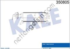 KALE 350805 TURBO RADYATORU FORD FOCUS III 1.5 ECOBOOST (14+) / (AT MT) / (KLIMALI KLIMASIZ)  FORD BİNEK TURBO RADYATÖRÜ