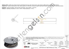 IBRAS 68401 2.5mm x 6.0mm UNIVERSAL YAKIT HORTUMU ( MAKARALI ) C TIPI  GENEL BİNEK RULO HORTUM