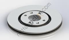 KRAFTVOLL 07040258 ON FREN AYNASI HAVALI (283mm) P306 P406 XANTIA XSARA ZX 2,0I 16V 96 02  PEUGEOT-CITROEN BİNEK FREN DİSKİ