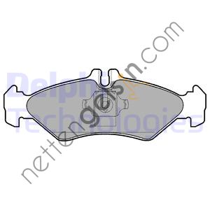 DELPHI LP1595 FREN BALATASI ARKA SPRINTER 96>06 LT 28 35 46 96>06  MERCEDES BİNEK FREN BALATASI