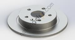KRAFTVOLL 07040348 ARKA FREN DISKI 16 INCH INSIGNIA A 1,4 1,6 1,8 2,0 08 >  OPEL BİNEK FREN DİSKİ