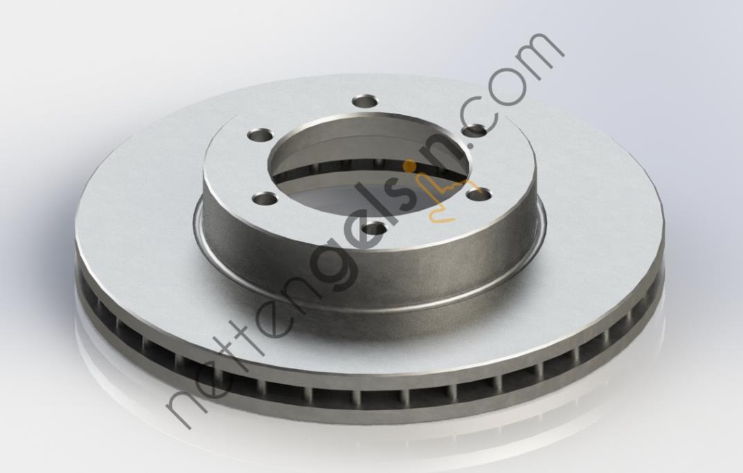 KRAFTVOLL 07040264 ON FREN AYNASI HAVALI 258mm PREGIO 97->  KIA BİNEK FREN DİSKİ